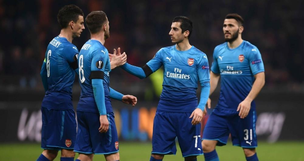 Arsenal derrotou o Milan por 2 a 0