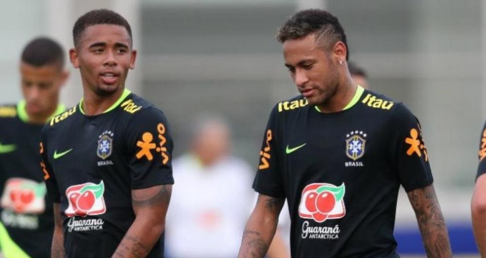 Gabriel Jesus e Neymar