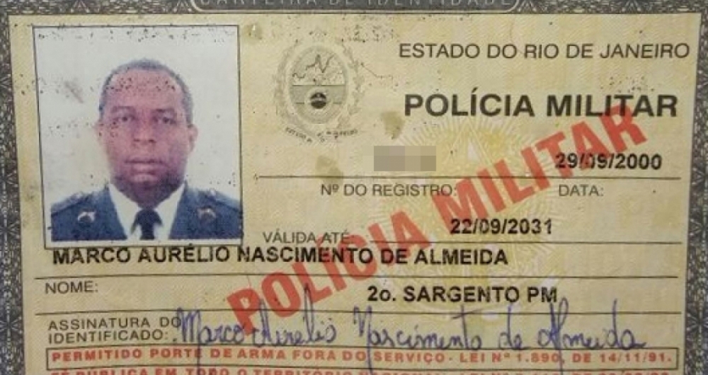 Sargento Marco Aur�lio Nascimento de Almeida � morto a tiros em Campo Grande