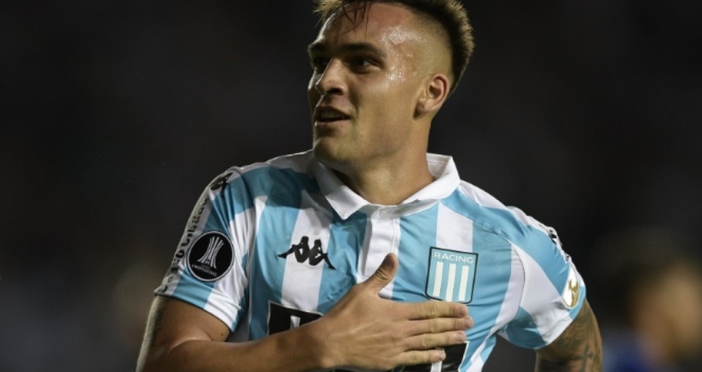 Lautaro Mart�nez est� deixando o Racing