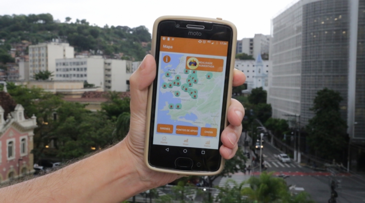 Aplicativo utilizado em Niterói