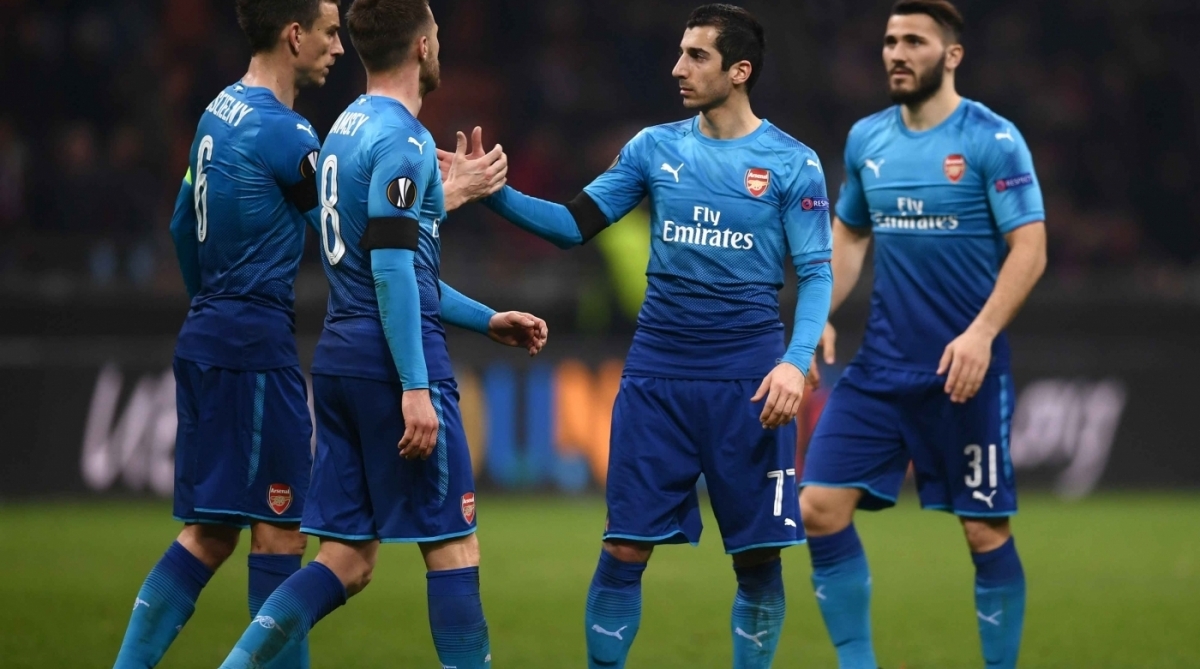 Arsenal derrotou o Milan por 2 a 0 - AFP