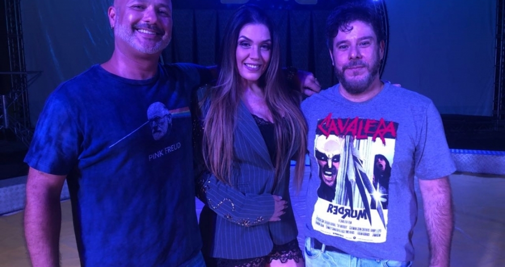 Simony, Mike e Tob da Turma do Bal�o M�gico