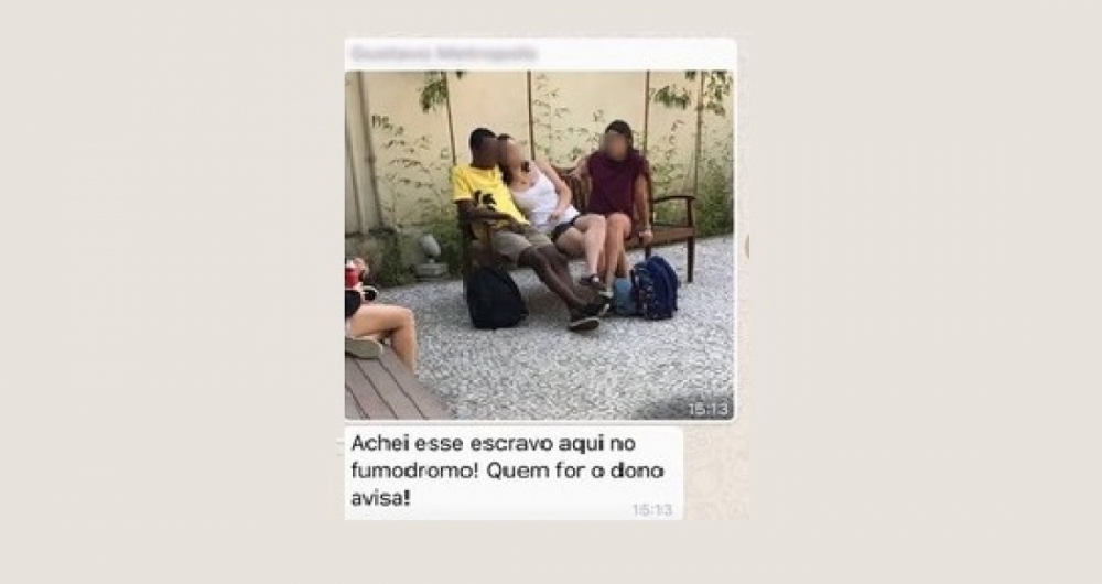 Estudante � v�tima de racismo na faculdade.