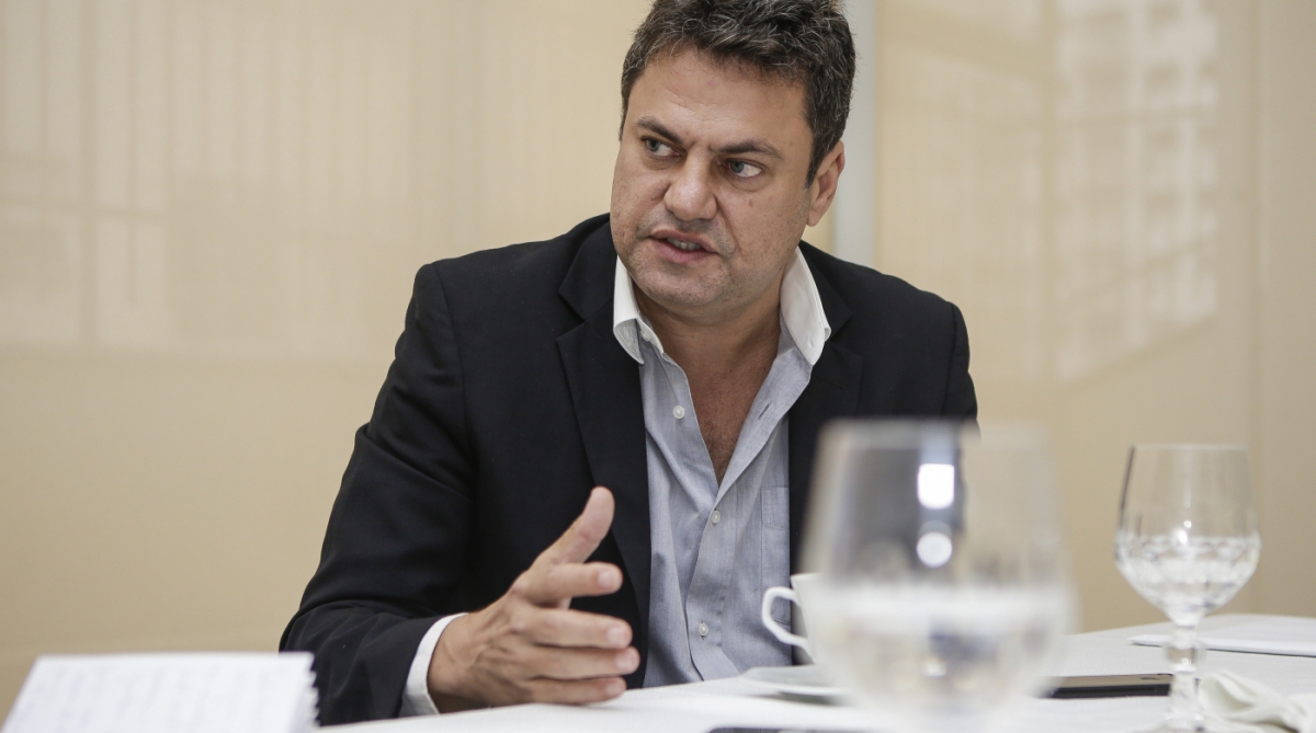 09/03/2018 - O prefeito de Silva Jardim, Anderson Alexandre durante emtrevista na Redação do Jornal O Dia. Foto: Luciano Belford / Agencia O Dia