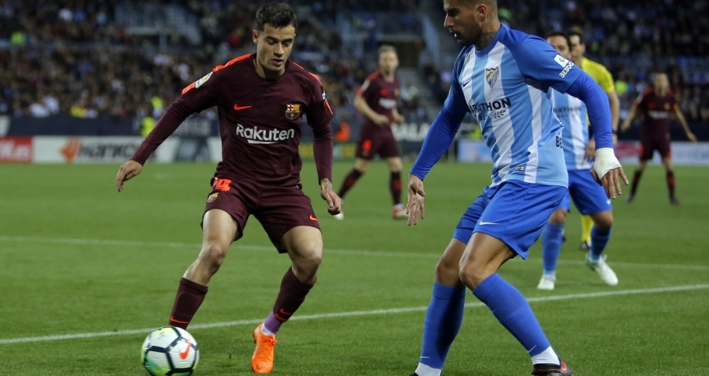 Philippe Coutinho marcou um belo gol na vit�ria sobre o lanterna