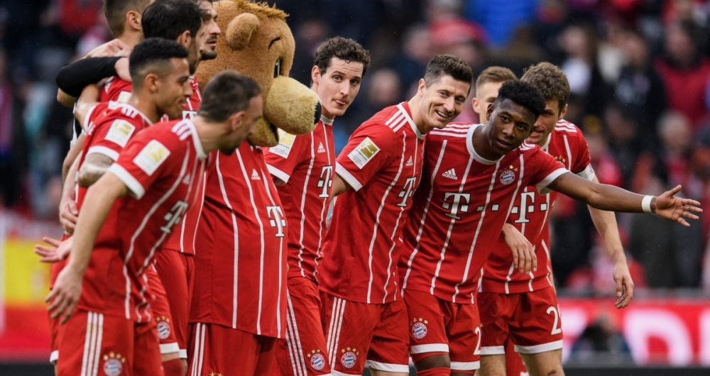 Bayern goleou o Hamburgo