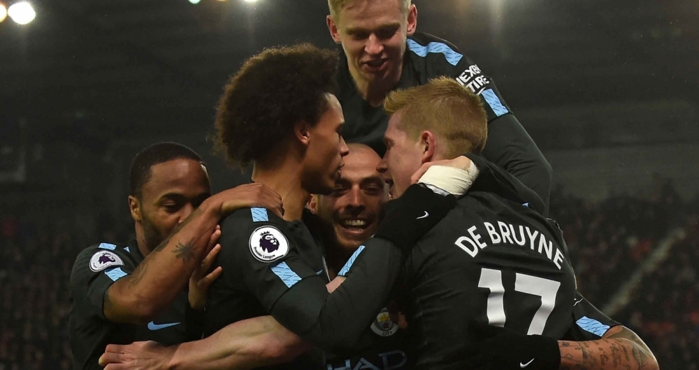 Manchester City venceu mais uma no Ingl�s