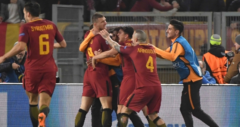 Roma conseguiu se classificar na Liga dos Campe�es