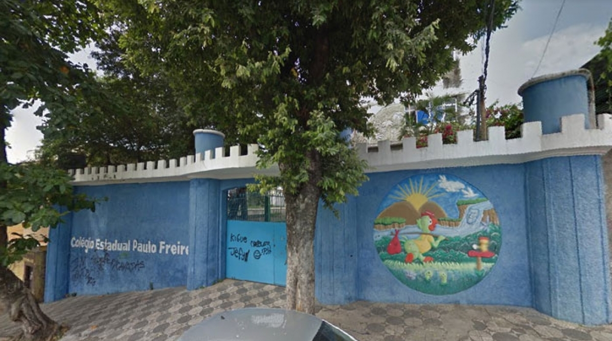Col&eacute;gio Estadual Paulo Freire, no Cachambi 