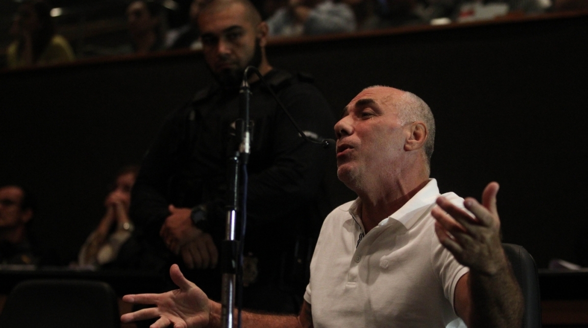 Celsinho da Vila Vint&eacute;m dep&otilde;e durante julgamento de Fernandinho Beira-mar em 2015