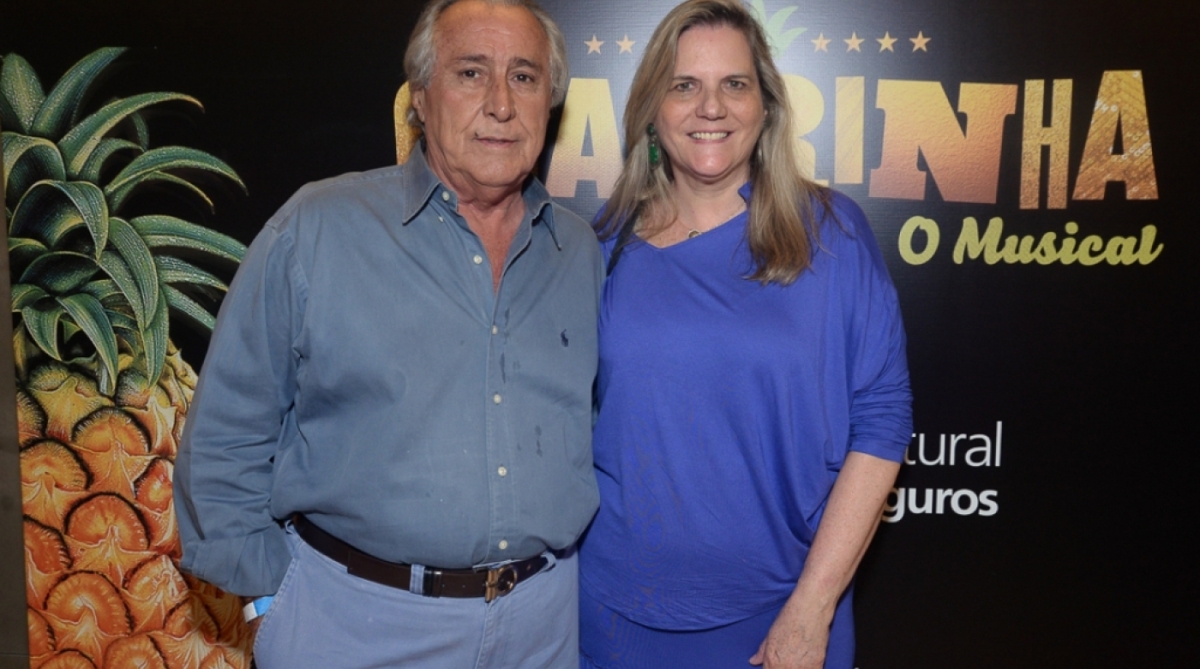 Leleco Barbosa e a mulher, Maninha Barbosa. - Divulgação