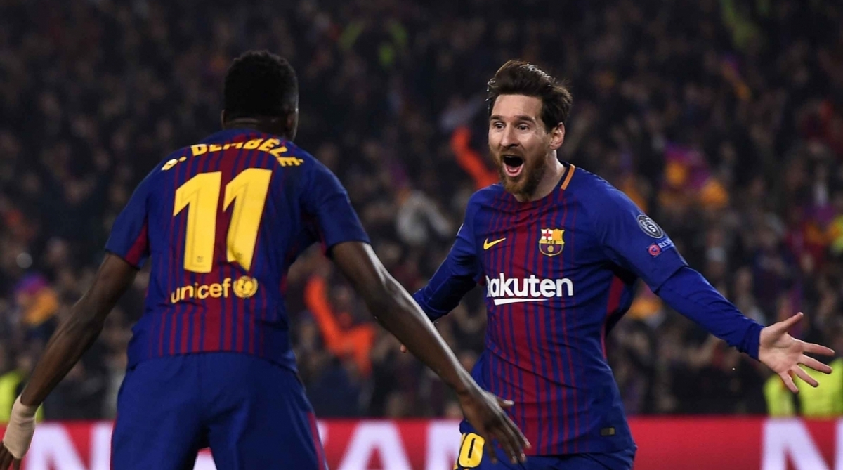 Messi comandou a classificação do Barcelona - AFP