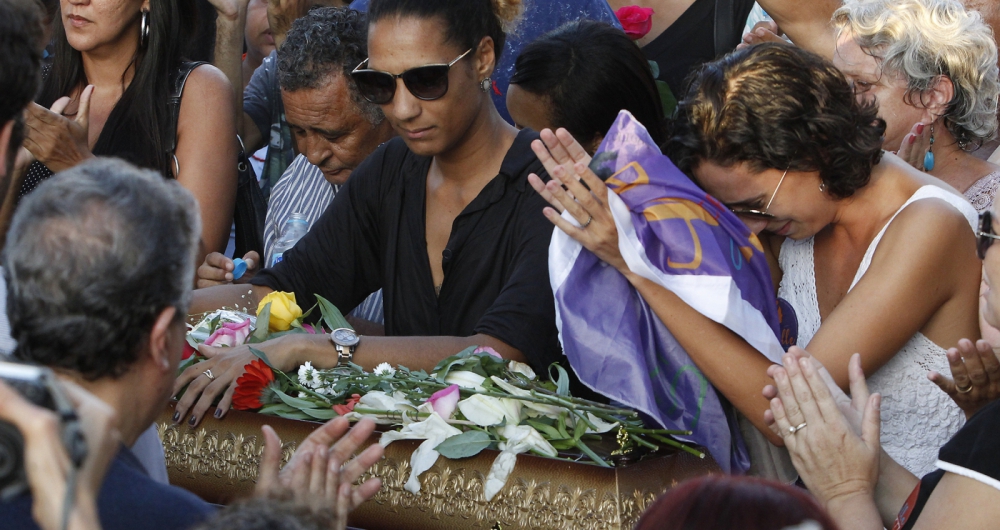 Sepultamento da vereadora Marielle Franco