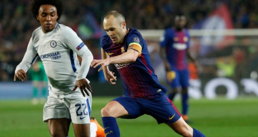 Iniesta � um �dolo da hist�ria do Barcelona