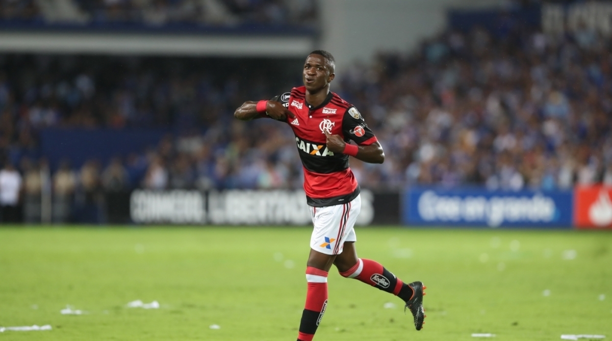 Vini Júnior recebe mensagens de jogadores do Flamengo após classificação  histórica do Real Madrid