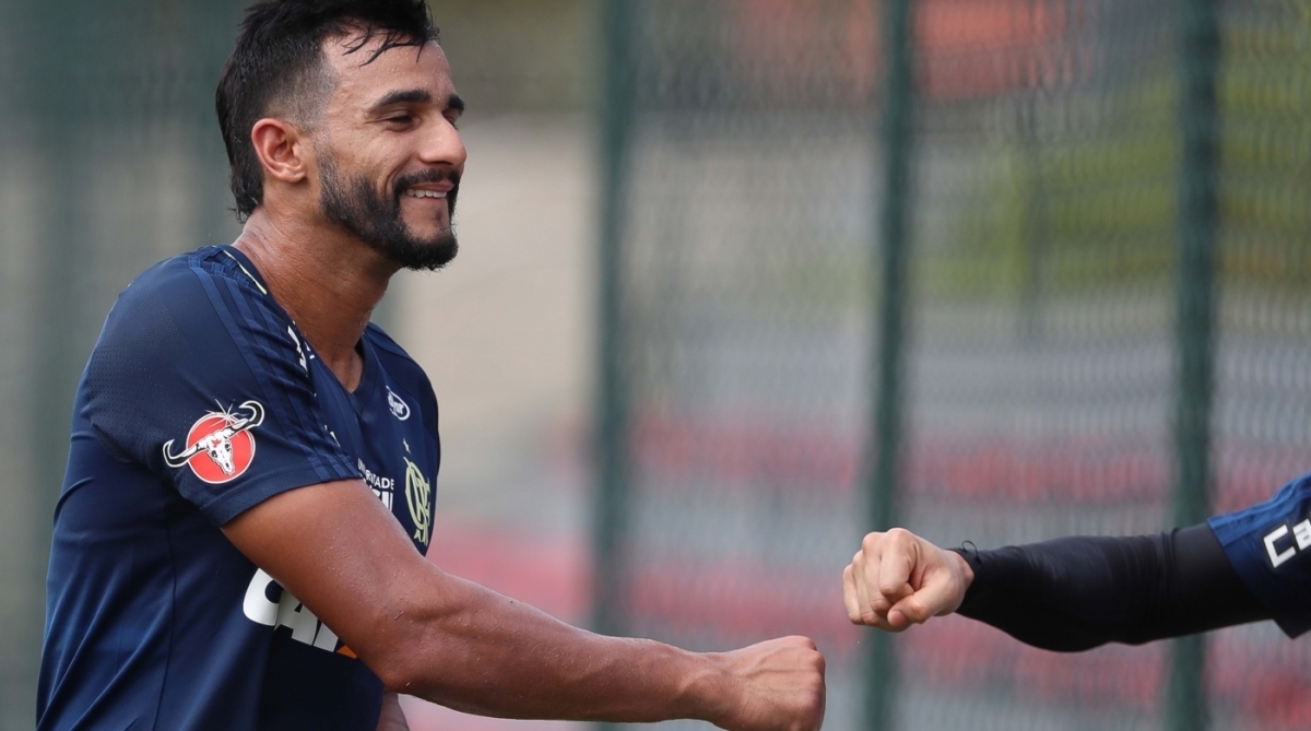Henrique Dourado, jogador do Flamengo - Fotos: Gilvan de Souza / Flamengo