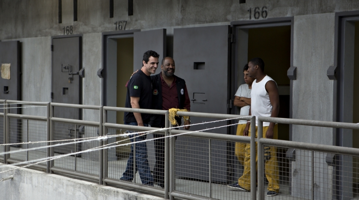 Rodrigo Lombardi e Ailton Graça