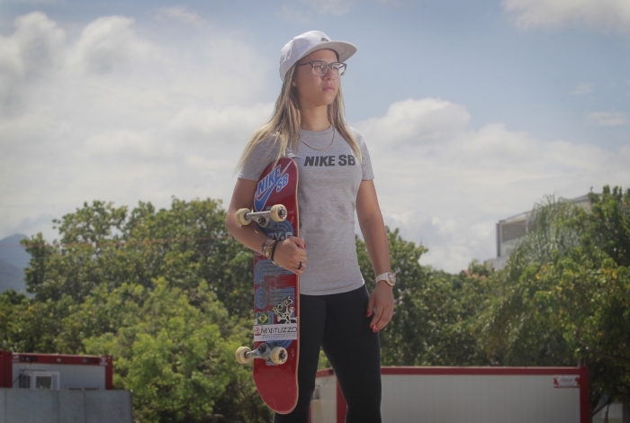 Pâmela Rosa foi convocada para a primeira seleção brasileira de skate