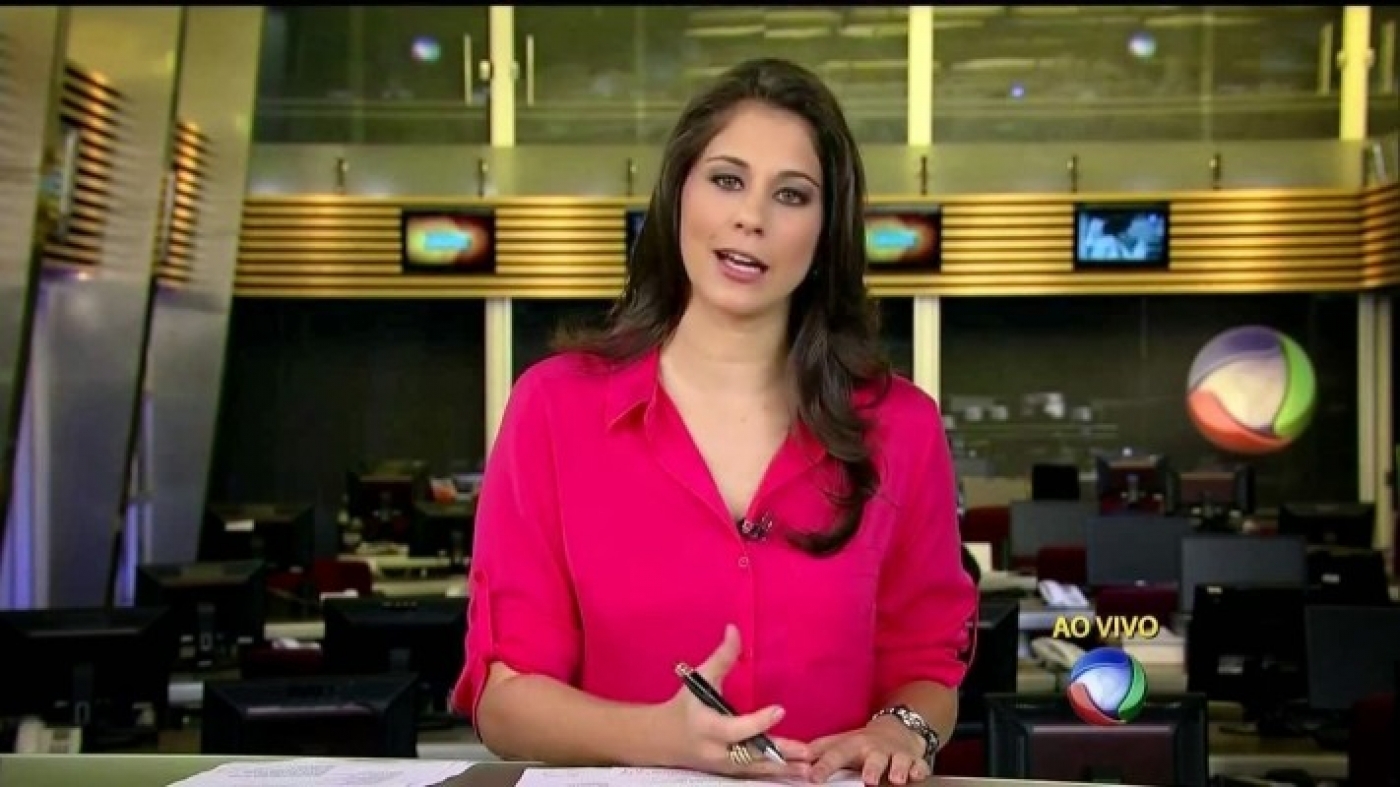 A jornalista Jéssica Senra saiu da Record para afiliada da Globo na Bahia - Reprodução