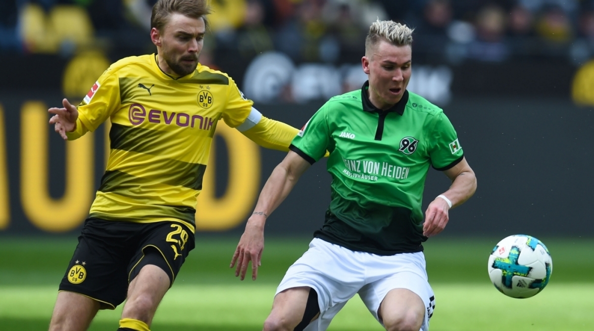 Borussia vence Hannover no Campeonato Alemão - AFP