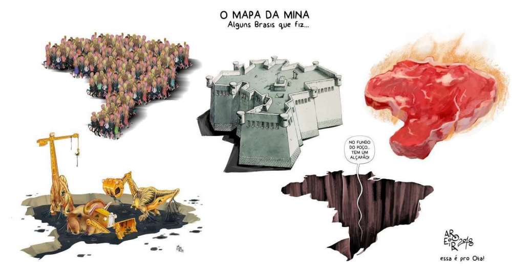 Aroeira, charge