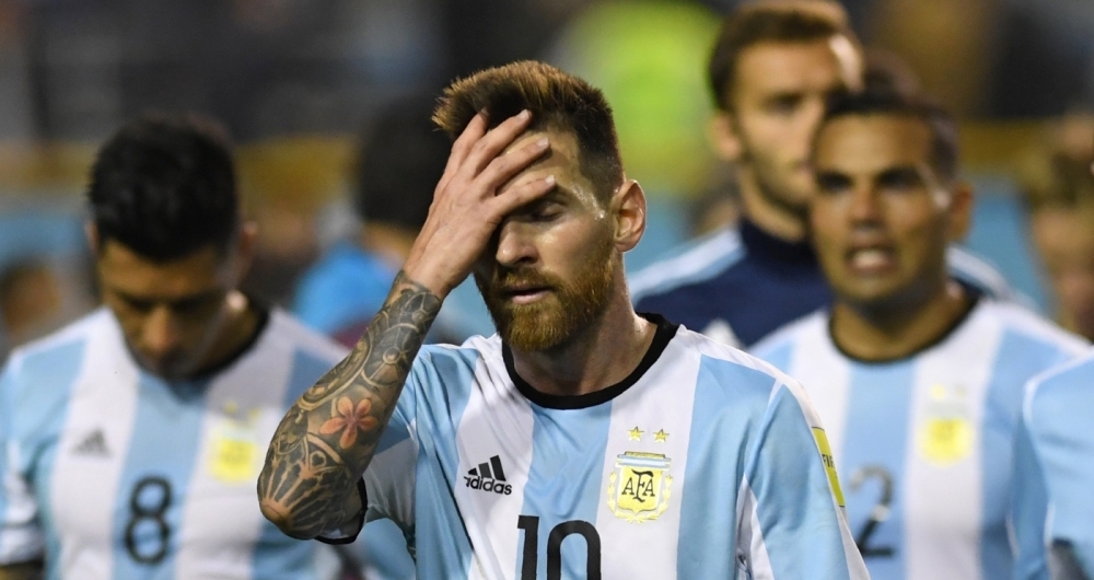 Messi pode desfalcar a seleção argentina