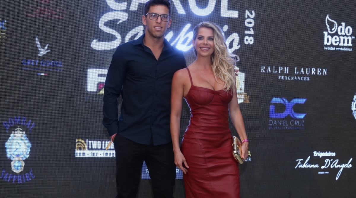 Amaury Nunes e Karina Bacchi