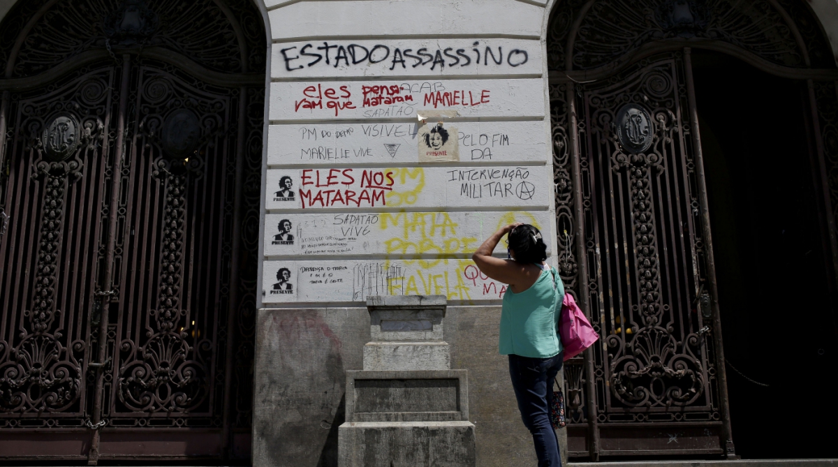 Protestos pela morte de Marielle deixaram marcas na Câmara - Luciano Belford