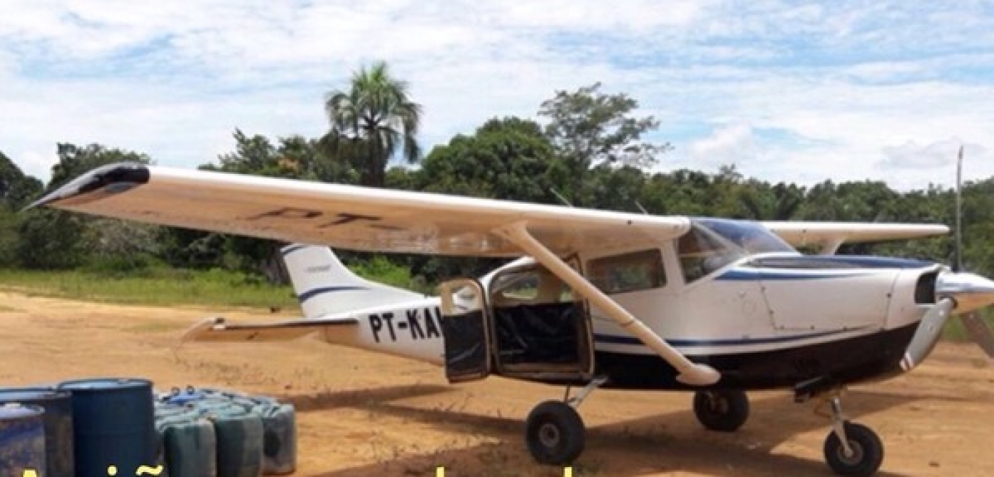 Dois aviões foram roubados próximos à rodovia Transamazônica no Pará. - Reprodução