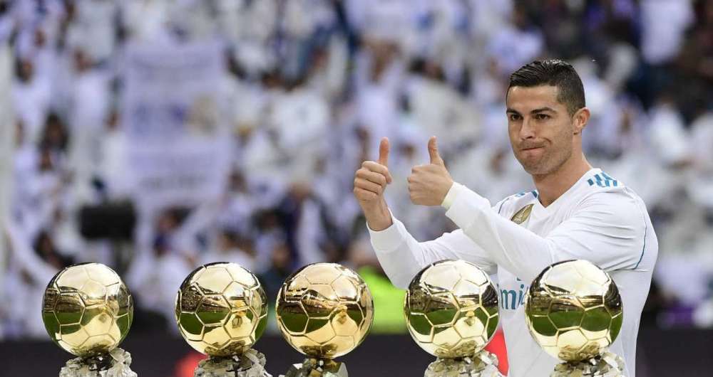 Cristiano Ronaldo é o atual melhor jogador do mundo