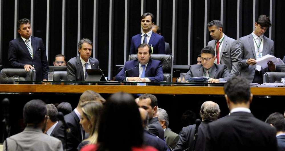 Plen�rio da C�mara dos Deputados durante vota��o