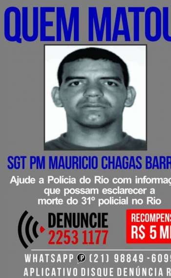 Portal pede informa��es sobre assassinos de sargento da PM