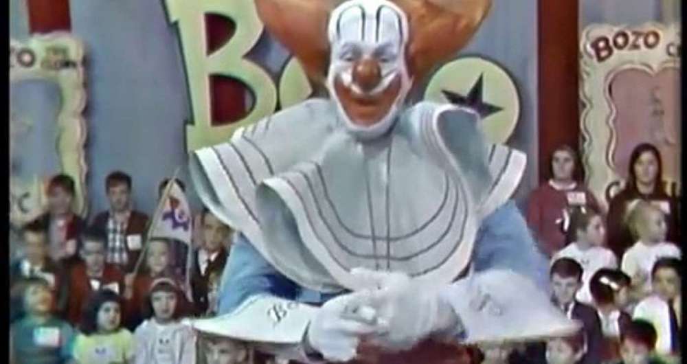 Frank Avruch como o Bozo