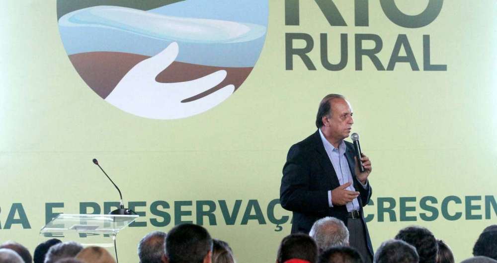 Luiz Fernando Pez�o falou sobre a import�ncia do programa Rio Rural em encontro com agricultores