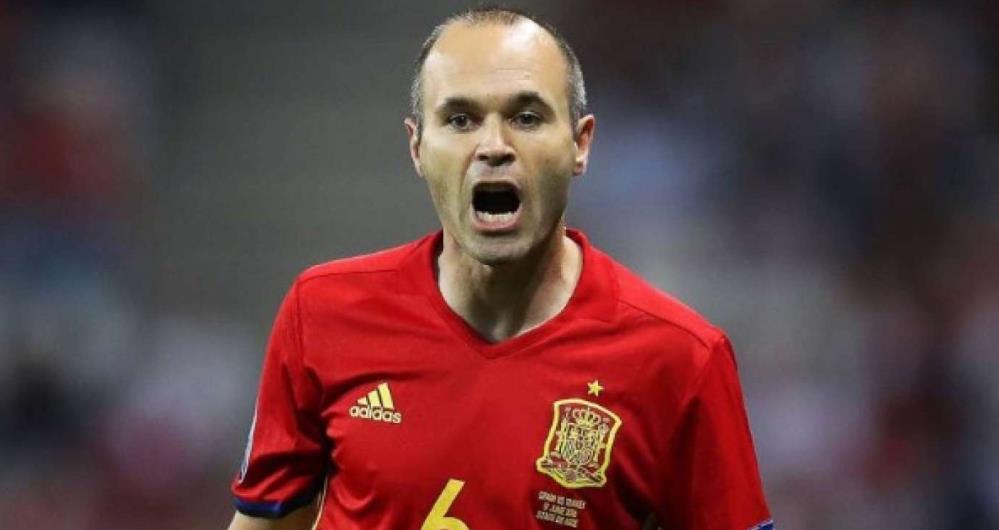 Iniesta está próximo de encerrar sua carreira pela seleção espanhola