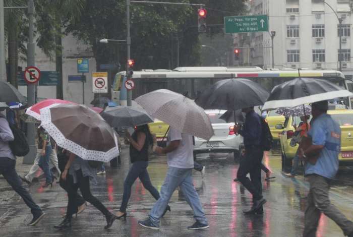 Rio pode ter chuva nesta segunda-feira