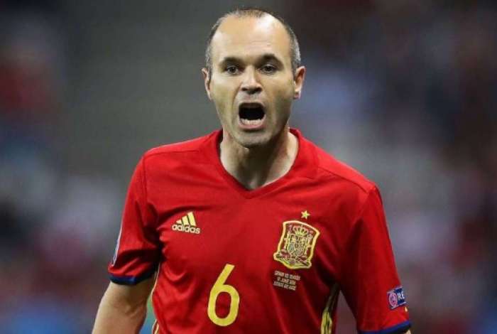 Iniesta está próximo de encerrar sua carreira pela seleção espanhola