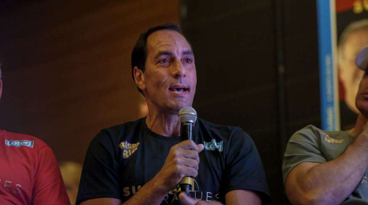 23/03/2018 - Lançamento da Raspa Rio no estádio do Maracnã, em parceria com o jornal. Na foto acima o ex jogador Edmundo. Foto: Luciano Belford / Agencia O Dia
