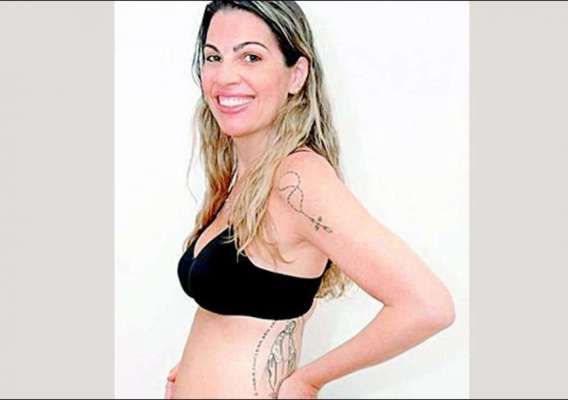 Nathalie Rios estava grávida