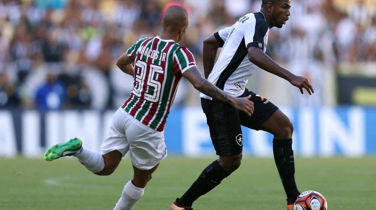 25/03/2018. Partida entre Fluminense X Botafogo no Estadio do Maracanã, valida pela final da Taça Rio (2º Turno do Campeonato Carioca). Foto - Vitor Silva / SSPress / Botafogo