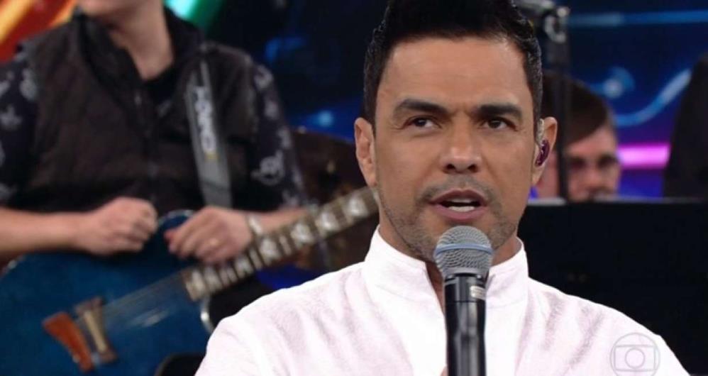 Zezé Di Camargo no 'Domingão do Faustão'