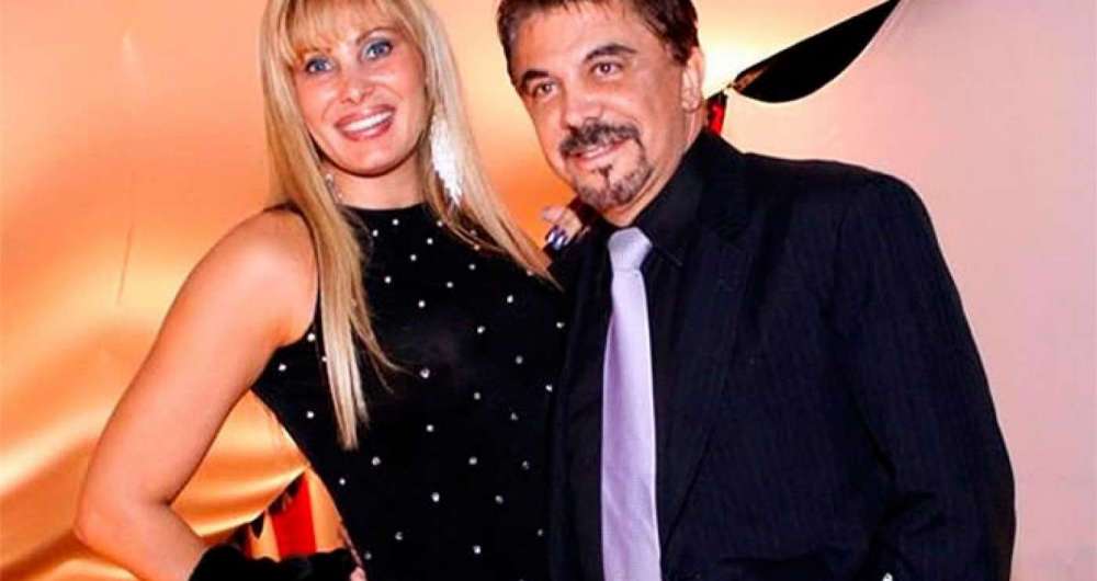 �ngela Bismarchi e o marido Wagner de Moraes