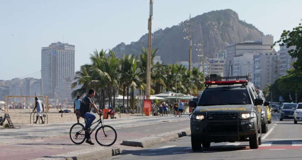 Patrulhamento do Exército na zona sul, zona norte e Centro da cidade do Rio de Janeiro.