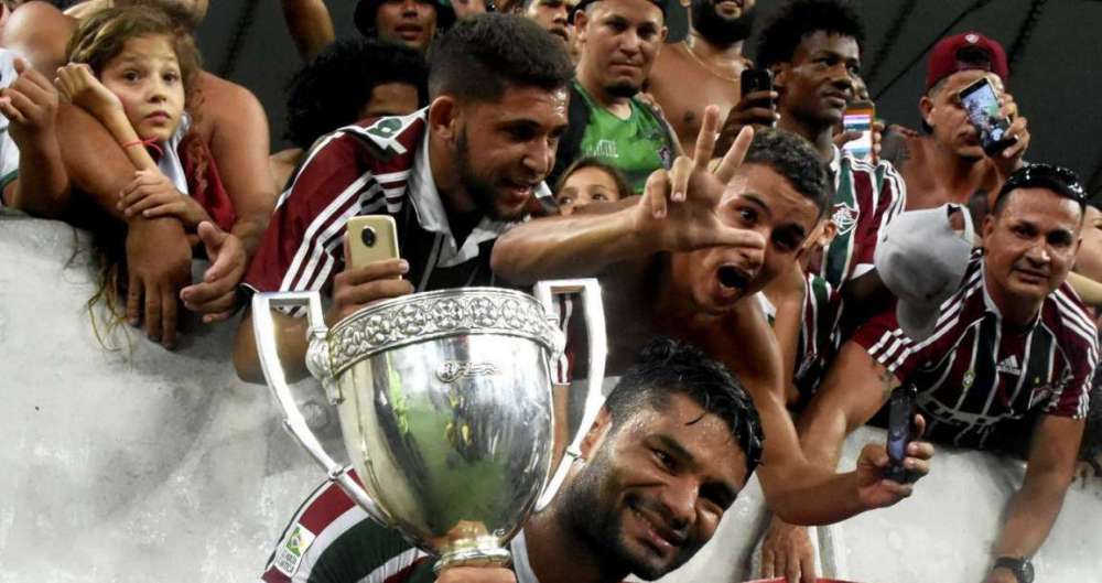 Rio de Janeiro, RJ - Brasil - 25/03/2018 - Maracan� - Gum e o  filho
Campeonato Carioca. Ta�a Rio. Final. Jogo Fluminense x Botafogo.
FOTO DE MAILSON SANTANA/FLUMINENSE FC


IMPORTANTE: Imagem destinada a uso institucional e divulga��o, seu uso comercial est� vetado incondicionalmente por seu autor e o Fluminense Football Club


IMPORTANT: Image intended for institutional use and distribution. Commercial use is prohibited unconditionally by its author and Fluminense Football Club