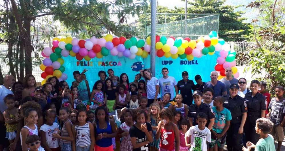 Cronograma de atividades teve in�cio nesta ter�a-feira com a festa da UPP Borel