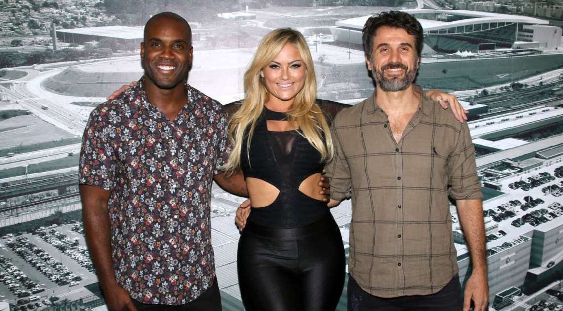 Rafael Zulu, Ellen Rocche e Eriberto Le�o