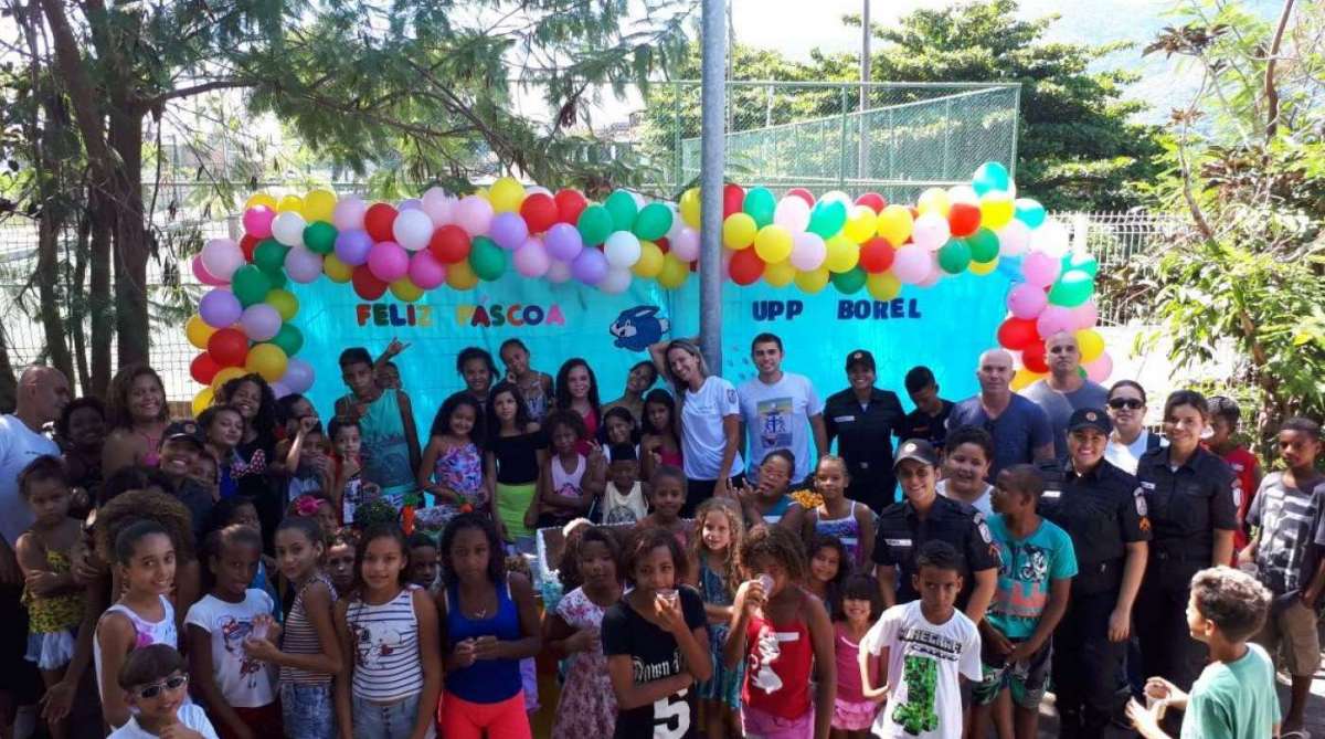Cronograma de atividades teve início nesta terça-feira com a festa da UPP Borel - Divulgação