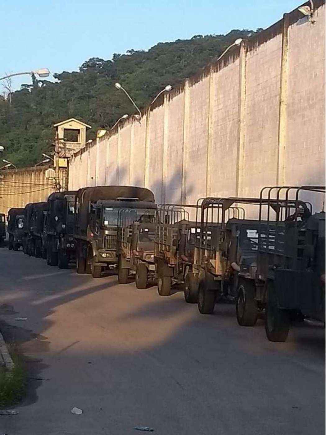 Revista foi em penitenciária onde estão chefes de facção criminosa - DIVULGAÇÃO