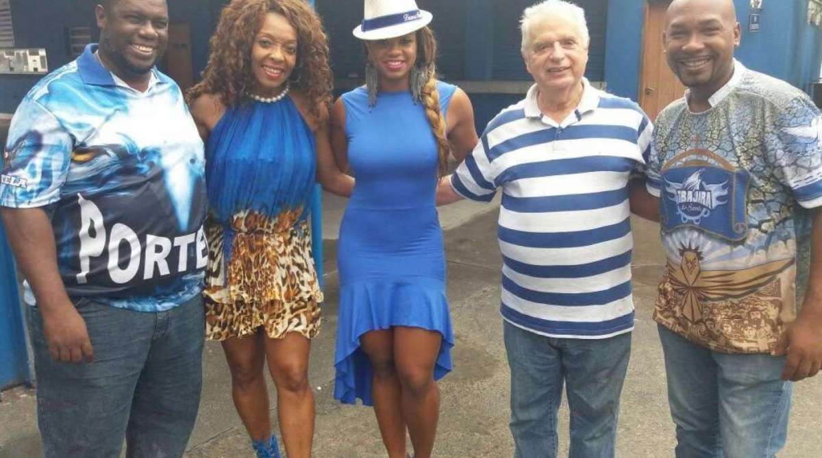 Gilsinho, Nilce Fran, rainha Bianca Monteiro, presidente Luis Carlos Magalhães e mestre Nilo Sérgio: Portela forte e unida rumo a 2019 - Raphael Perucci